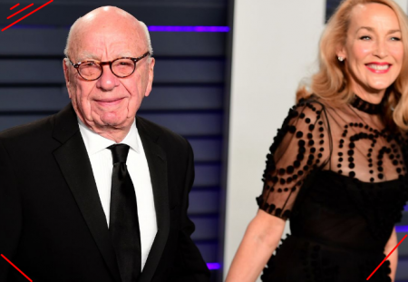 Rupert Murdoch and Jerry Hall .. انفصال روبرت مردوخ وجيري هول
